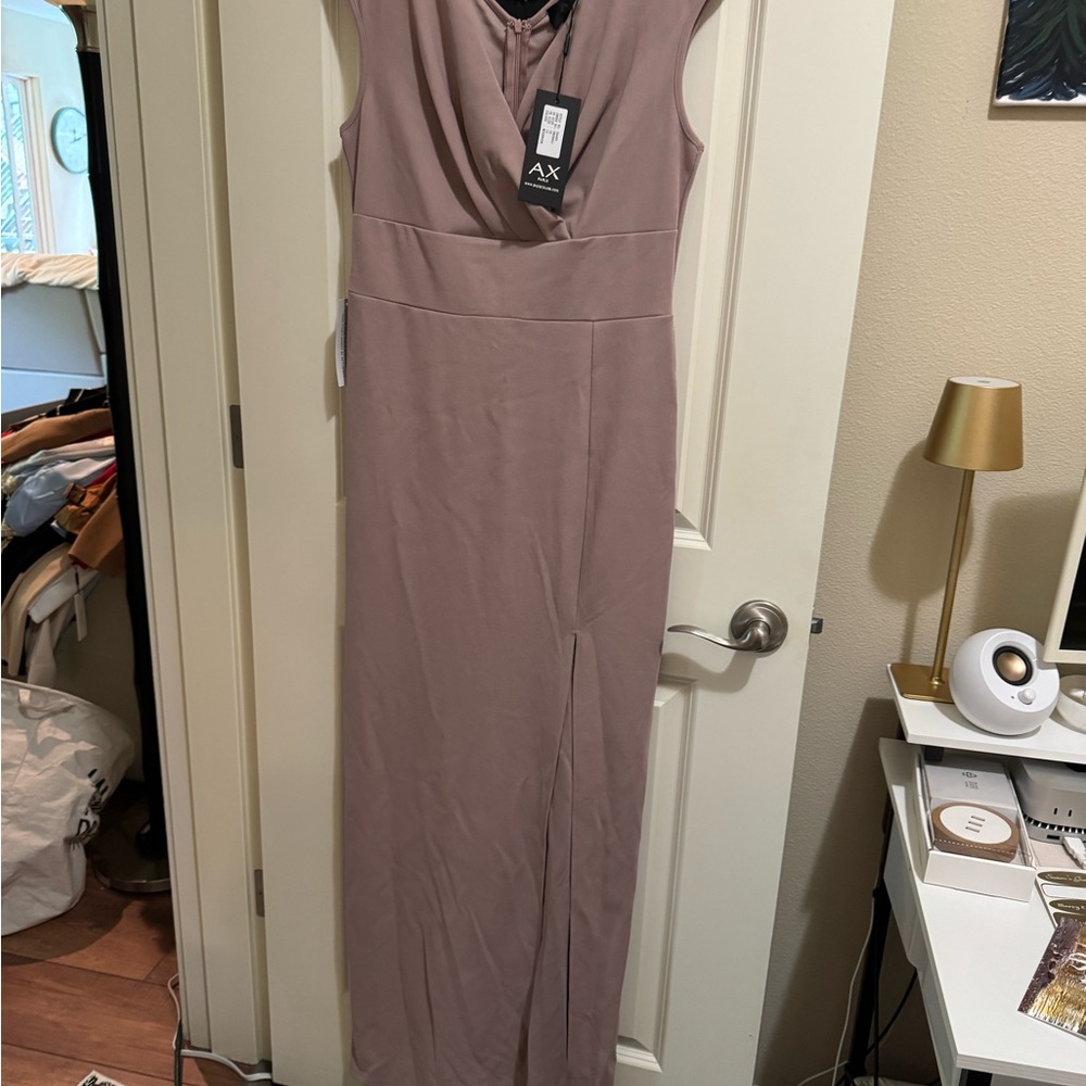 AX Paris Women's Mauve Maxi Dress